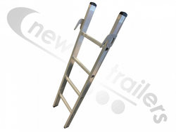 BDICO50062+30109177+30139106 Knapen 4 Rung Rear Access Ladder and Brackets