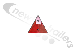 15-5400-007 Aspoeck Triangle Reflector With Two 5mm Bolt Holes