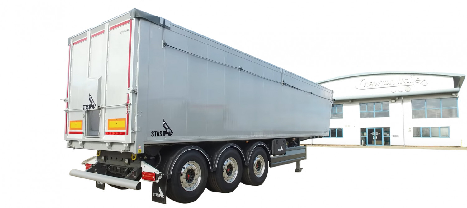 Alloy Body Tipping Trailer